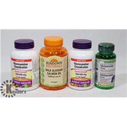 BAG OF SUPPLEMENTS - SALMON OIL 11/19