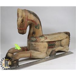 SHOWHOME LARGE WOODEN HORSE