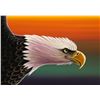 Image 3 : ORIGINAL PAINTING BALD EAGLE ON CANVAS.