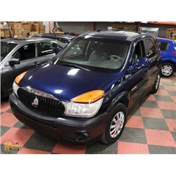 UNRESERVED! 2002 BUICK RENDEZVOUS CX