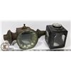 Image 1 : LOT OF TWO 1900'S CAR LIGHTS COACH LIGHTS