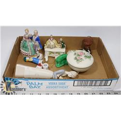 FLAT OF GERMAN JAPAN OLD PORCELAIN