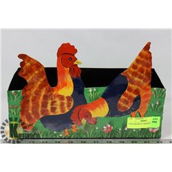 ROOSTER METAL MAILBOX
