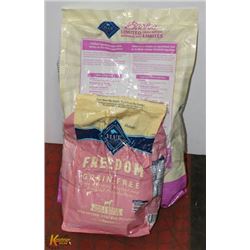 2 BAGS OF BLUE BUFFALO SMALL BREED DOG FOOD -