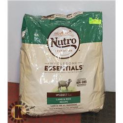 NUTRO ADULT DOG FOOD 30LBS LAMB & RICE