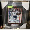 Image 1 : EDMONTON OILERS MILAN LUCIC SIGNED FRAMED PHOTO