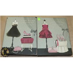 PAIR OF SHOWHOME PICTURES ON CHOICE