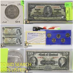 FEATURED CURRENCY & COLLECTIBLES