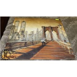 SHOWHOME CITYSCAPE WALL HANGING PICTURE