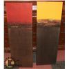 Image 1 : 2 SHOWHOME ABSTRACT ART WALL HANGINGS 12 X 36