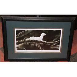 "LOW BRUSH HUNTER" FRAMED LIMITED EDITION PRINT