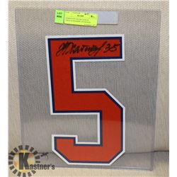 EDMONTON OILERS GOALIE NIKOLAI KHABIBULIN SIGNED