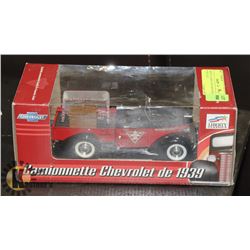 LIBERTY CLASSICS 1939 CHEVY PICK UP DIE CAST -
