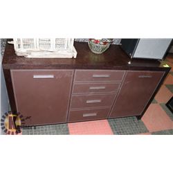 NEW 59"X18"X31.5"H 4 DRAWER 2 DOOR SIDEBOARD