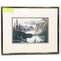 FRAMED, SIGNED FRED BUCHWITZ PRINT "EDITH