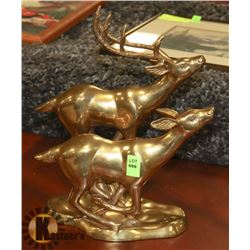 BRASS DEER ORNAMENT