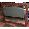 Image 1 : FRAMED MIRROR 46"X32".-AS IS