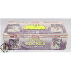 1991 COLLECTOR SET SCORE FULL SET HOCKEY CARDS