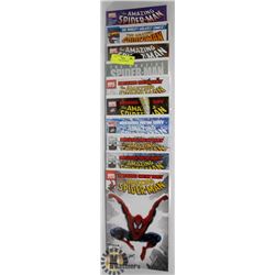 10 COLLECTORS SPIDERMAN COMICS