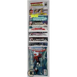 5 COLLECTORS  SPIDERMAN COMICS