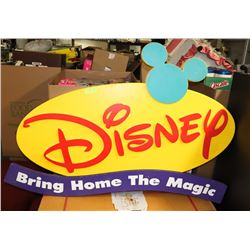LARGE DISNEY STORE DISPLAY 57" X 36"