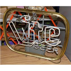 LITE BEER NEON SIGN.