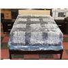 Image 1 : QUEEN BEDFRAME WITH MICROFIBRE INSERT W/ 2