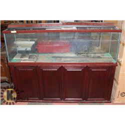 150 GALLON FISH AQUARIUM AND STAND