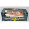 Image 1 : ERTL AMERICAN MUSCLE '56 ORANGE & TAN SUNLINER