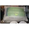 Image 1 : LOT OF THREE 50LB BAGS OF GRASS SEED