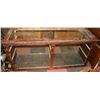Image 1 : VINTAGE RETAIL COUNTER SHOWCASE, 74"X22.5"X36.5".