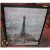 Image 1 : SHOWHOME FRAMED PARIS CANVAS PICTURE