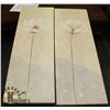 Image 1 : PAIR OF SHOWHOME CANVAS FLORAL PICTURES