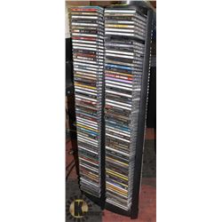 RACK OF ASSORTED CD'S