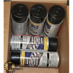 5 CANS OF LAUSON WHITE GREASE