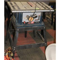 RYOBI 10" TABLE SAW WITH STAND