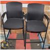 Image 1 : LOT OF 2 OFFICE BAR STOOLS WITH 3 ASSORTED