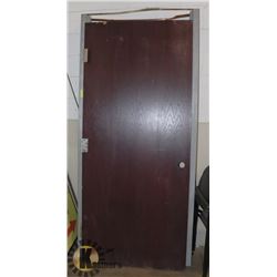 HEAVY DUTY DOOR AND FRAME SOLD WITH MOVING CART