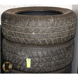LOT OF 2 WINTER P195/55R15 TIRES.
