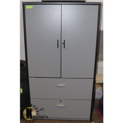 OFFICE STORAGE CABINET WITH 2 DOORS WITH 5 SHELVES
