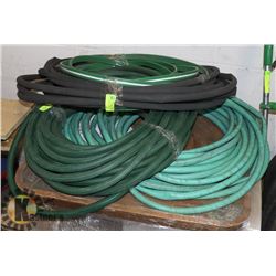 LOT OF ASSORTED HOSES INCL SOAKER HOSES