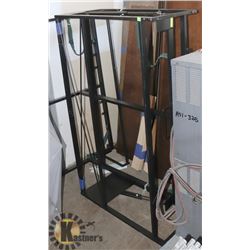 METAL AND WOOD MURPHY BED