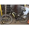 Image 1 : UNCLAIMED HUFFY BLACK AND GREY BICYCLE 18"