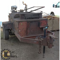 GAS POWERED TAR TRAILER