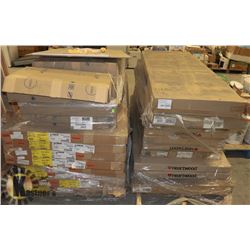 2 PALLETS OF MISMATCHED DESKS