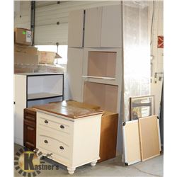 LOT OF ASSORTED CABINETS