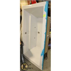UNCLAIMED 40.75"X71.75" JET TUB AS IS