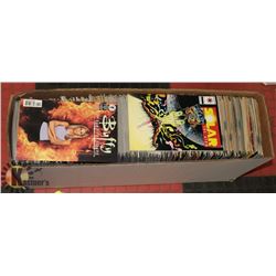 BOX OF ASSORTED COMICS.