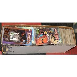 BOX OF ASSORTED COMICS.