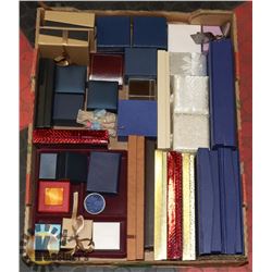 ASSORTMENT OF JEWELLERY BOXES.
